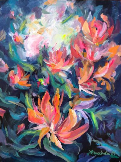 SOLD “Blooming” – 12×16 Original Painting