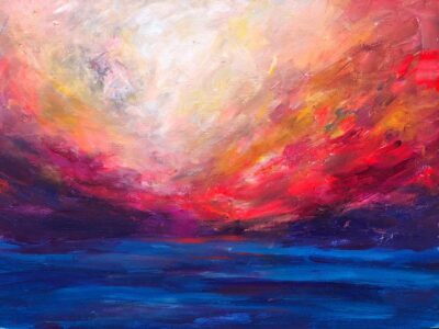 "Over the Waters" - 16x12 Original Painting
