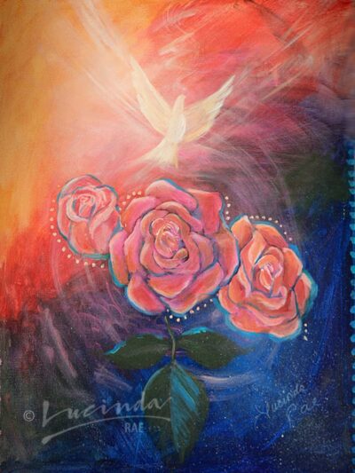 Holy Dove Art Print