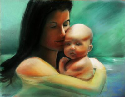 Blessings Mother and Child Art Print