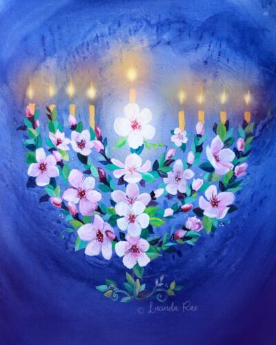 Light of Hanukkah Art Print