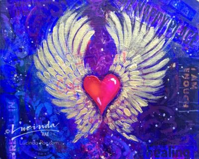My Heart Has Wings Art Print