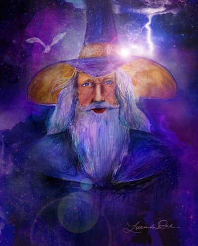Wizard Merlin Art Print